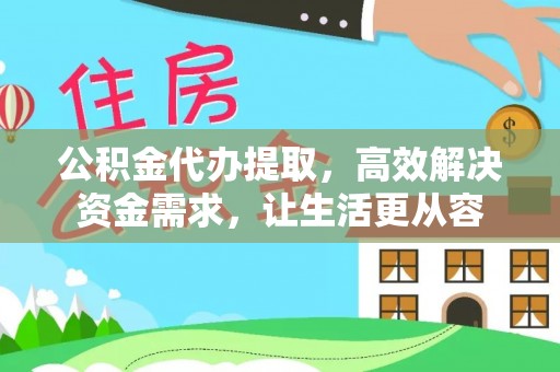 乐东公积金代办提取，高效解决资金需求，让生活更从容