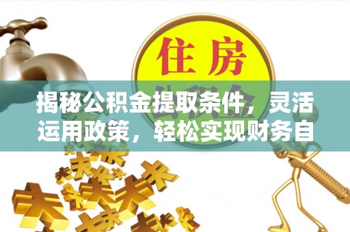 乐东揭秘公积金提取条件，灵活运用政策，轻松实现财务自由