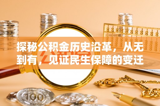 乐东探秘公积金历史沿革，从无到有，见证民生保障的变迁