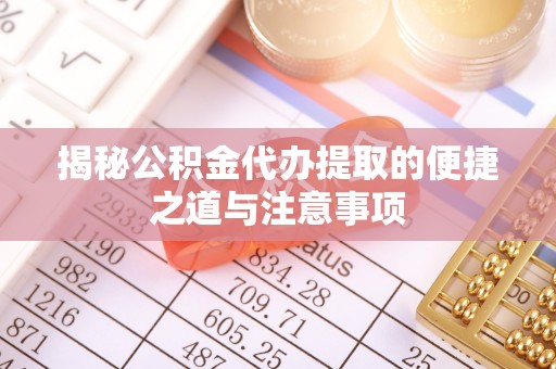 乐东揭秘公积金代办提取的便捷之道与注意事项