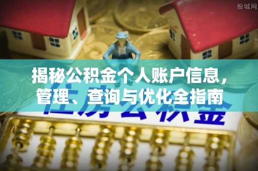 乐东揭秘公积金个人账户信息，管理、查询与优化全指南