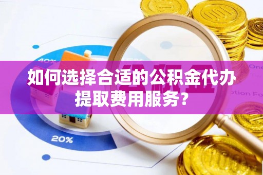 乐东如何选择合适的公积金代办提取费用服务？