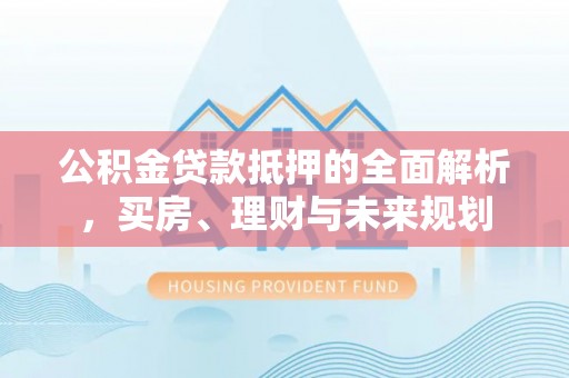 乐东公积金贷款抵押的全面解析，买房、理财与未来规划