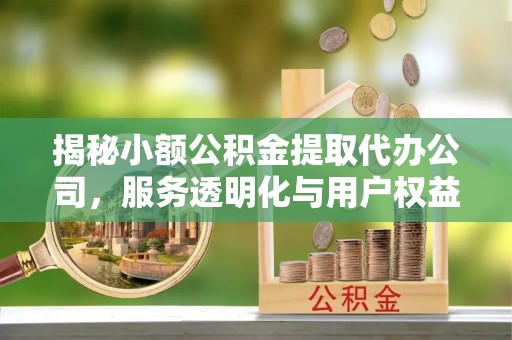 乐东揭秘小额公积金提取代办公司，服务透明化与用户权益保障