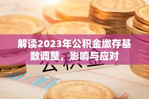乐东解读2023年公积金缴存基数调整，影响与应对