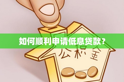 乐东如何顺利申请低息贷款？