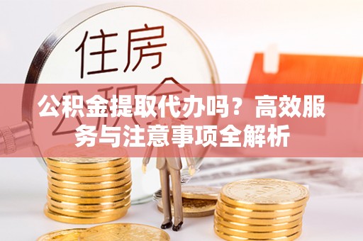 乐东公积金提取代办吗？高效服务与注意事项全解析