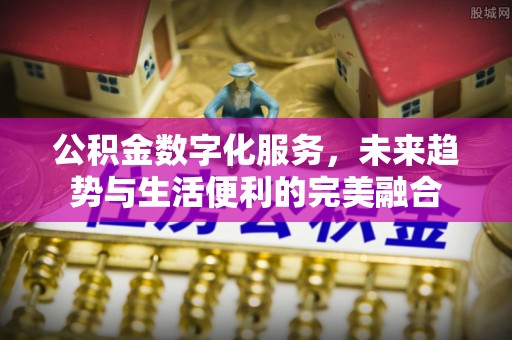 乐东公积金数字化服务，未来趋势与生活便利的完美融合