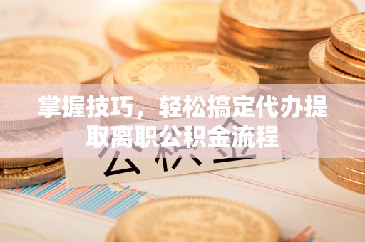 乐东掌握技巧，轻松搞定代办提取离职公积金流程