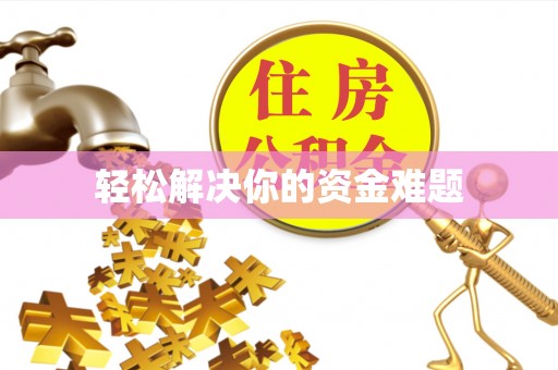 乐东轻松解决你的资金难题