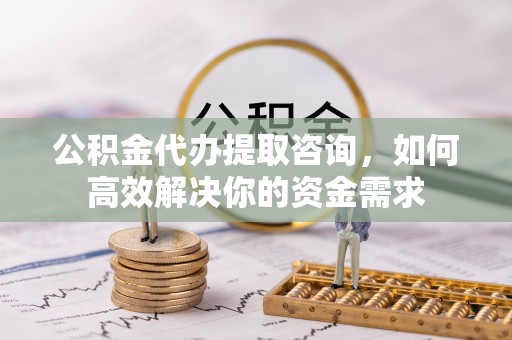 乐东公积金代办提取咨询，如何高效解决你的资金需求