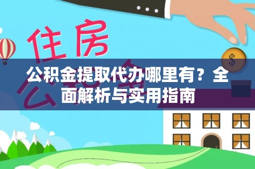 乐东公积金提取代办哪里有？全面解析与实用指南