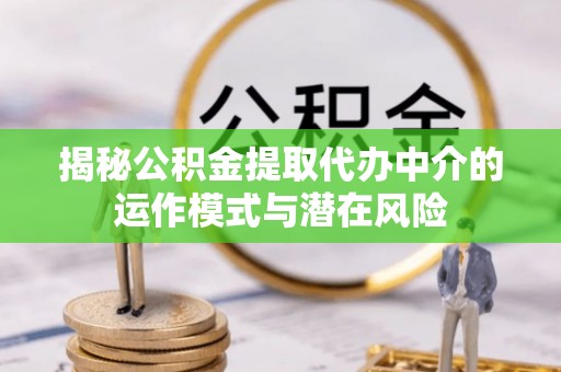 乐东揭秘公积金提取代办中介的运作模式与潜在风险