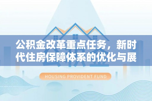 乐东公积金改革重点任务，新时代住房保障体系的优化与展望
