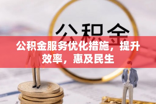 乐东公积金服务优化措施，提升效率，惠及民生