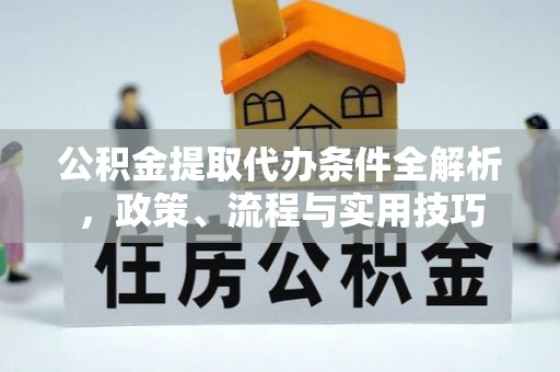 乐东公积金提取代办条件全解析，政策、流程与实用技巧