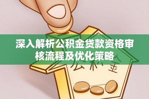 乐东深入解析公积金贷款资格审核流程及优化策略