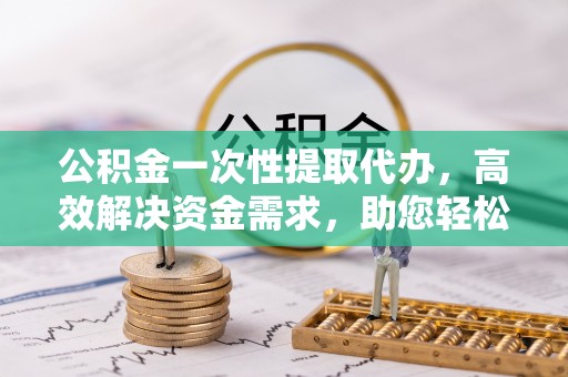 乐东公积金一次性提取代办，高效解决资金需求，助您轻松应对生活难题