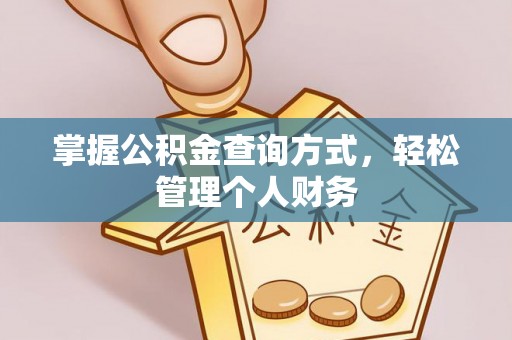 乐东掌握公积金查询方式，轻松管理个人财务