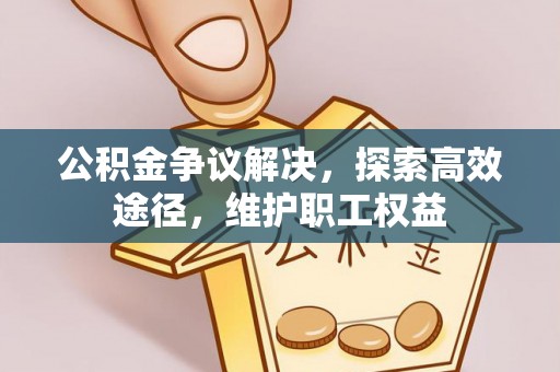 乐东公积金争议解决，探索高效途径，维护职工权益