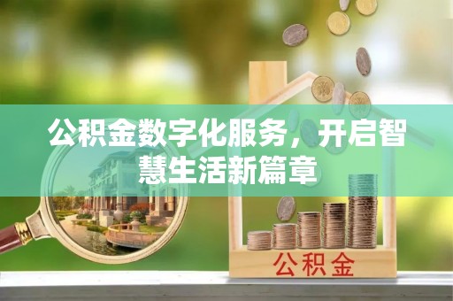 乐东公积金数字化服务，开启智慧生活新篇章