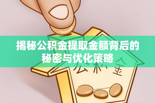 乐东揭秘公积金提取金额背后的秘密与优化策略
