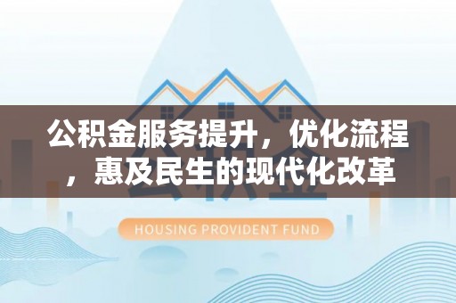 乐东公积金服务提升，优化流程，惠及民生的现代化改革