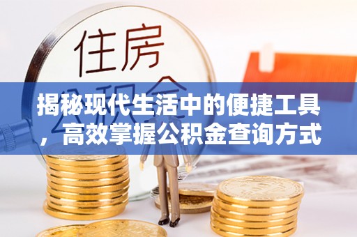 乐东揭秘现代生活中的便捷工具，高效掌握公积金查询方式
