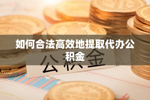 乐东如何合法高效地提取代办公积金