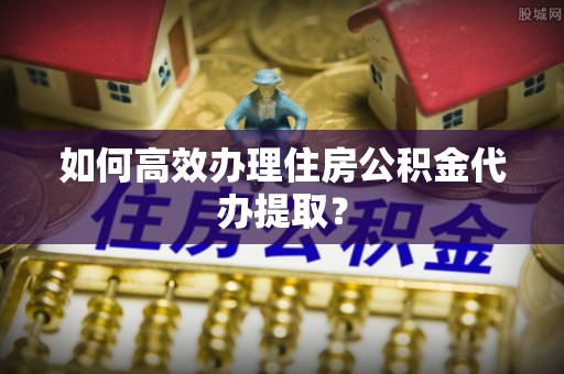 乐东如何高效办理住房公积金代办提取？